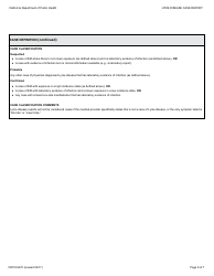 Form CDPH8470 &quot;Lyme Disease Case Report&quot; - California, Page 6