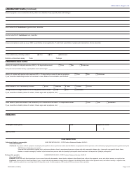 Form CDPH8421 Poliovirus Infection or Poliomyelitis Case Report - California, Page 2