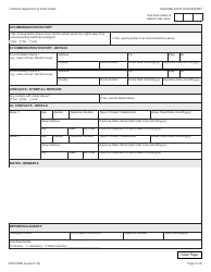 Form CDPH8588 Legionellosis Case Report - California, Page 6