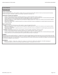 Form CDPH8583 Psittacosis Case Report - California, Page 5