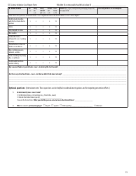 CDC Listeria Initiative Case Report Form, Page 13