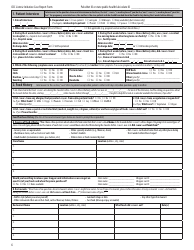 CDC Listeria Initiative Case Report Form, Page 6