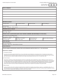 Form CDPH8566 Typhoid Carrier Case Report - California, Page 3
