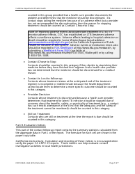 Instructions for Form CDPH8635 A-B Aggregate Reports for Tuberculosis Program Evaluation - Follow-Up and Treatment for Contacts to Tuberculosis Cases - California, Page 7