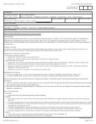 Form CDPH8555 Shiga Toxin-Producing Escherichia Coli (Stec) and/or Hemolytic Uremic Syndrome (Hus) Case Report - California, Page 11