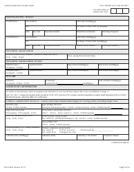 Form CDPH8555 Shiga Toxin-Producing Escherichia Coli (Stec) and/or Hemolytic Uremic Syndrome (Hus) Case Report - California, Page 3