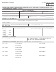 Form CDPH8555 Shiga Toxin-Producing Escherichia Coli (Stec) and/or Hemolytic Uremic Syndrome (Hus) Case Report - California, Page 5