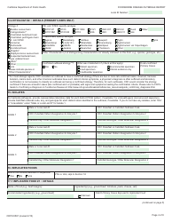 Form CDPH8567 Foodborne Disease Outbreak Report - California, Page 4