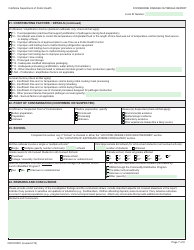 Form CDPH8567 Foodborne Disease Outbreak Report - California, Page 7