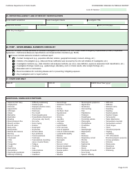 Form CDPH8567 Foodborne Disease Outbreak Report - California, Page 8