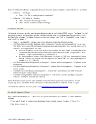 Instructions for Form CDPH8567 Foodborne Disease Outbreak Report - California, Page 11
