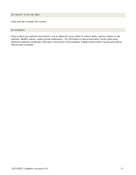 Instructions for Form CDPH8567 Foodborne Disease Outbreak Report - California, Page 21