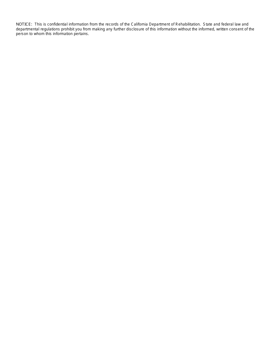 Sample Form DR387 Supported Employment - Notice of Transition to Extended Services - California, Page 2