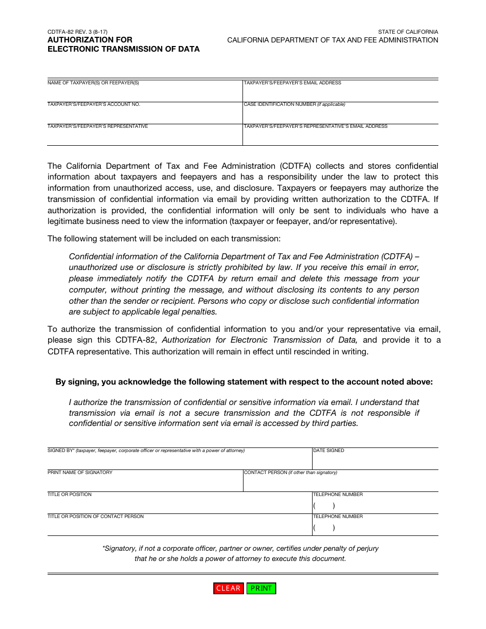 Cdtfa forms and publications at jenenge blog