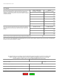Form CDTFA-318 California Film and Television Tax Credit - California, Page 2