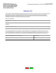 Document preview: Form CDTFA-230-F-1 Certificate of Exemption - Sales to the United States and Its Instrumentalities (Civilian Welfare Funds) - California