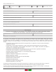 Form CDTFA-231-DB Certificate of Exempt Bus Operation - California, Page 2