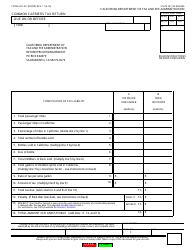 Document preview: Form CDTFA-501-DC Common Carriers Tax Return - California