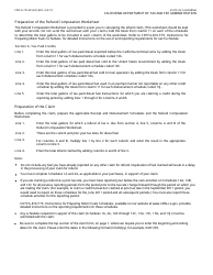 Form CDTFA-770-DZ Claim for Refund on Nontaxable Sales and Exports of Diesel Fuel - California, Page 5