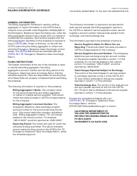Form CDTFA-507-TE Emergency Telephone Users Surcharge - California, Page 2