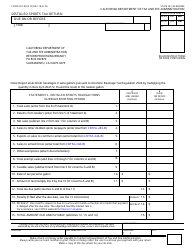 Form CDTFA-501-DS Distilled Spirits Tax Return - California