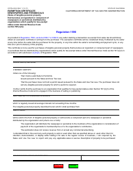 Document preview: Form CDTFA-230-X Exemption Certificate Newspapers and Periodicals (Sales of Tangible Personal Property That Becomes an Ingredient or Component of Newspapers or Periodicals Distributed by Organizations Which Qualify for Tax-Exempt Status Under Internal Revenue Code Section 501(C)(3)) - California
