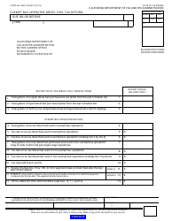 Document preview: Form CDTFA-501-DB Exempt Bus Operator Diesel Fuel Tax Return - California