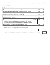 Form CDTFA-501-ER Electronic Waste Recycling Fee Return - California, Page 2