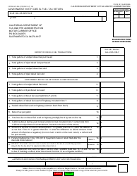 Document preview: Form CDTFA-501-DG Government Entity Diesel Fuel Tax Return - California