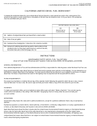 Form CDTFA-501-DG Government Entity Diesel Fuel Tax Return - California, Page 2