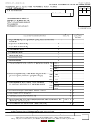 Document preview: Form CDTFA-501-FFP2 Hazardous Waste Facility Fee Prepayment Form - Federal Second Prepayment - California