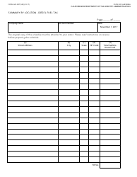 Form CDTFA-501-DFT &quot;Return for Diesel Fuel Owned on November 1, 2017&quot; - California, Page 3