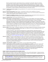 Formulario CDTFA-401-EZ-S Formulario Corto - Declaracion De Impuesto Sobre Las Ventas Y El Uso - California (Spanish), Page 4