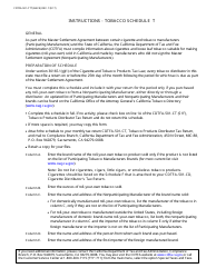 Form CDTFA-501-CTT Tobacco Schedule T - California, Page 2