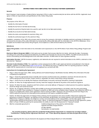 Form CDTFA-400-TPA Trading Partner Agreement for Cdtfa Motor Fuels Electronic Filing Program - California, Page 4