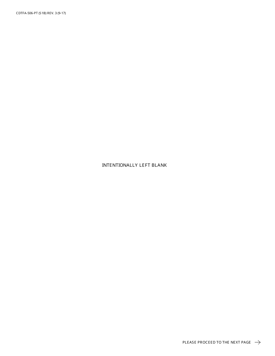 Form CDTFA-506-PT Train Operator Information Report - California, Page 2