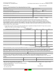 Form CDTFA-403-CLW California Use Tax Worksheet - California