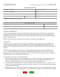 Form CDTFA-663-B Law Guide Order Form - California, Page 2