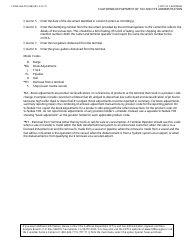 Form CDTFA-506-PO Terminal Operator Information Report - California, Page 6