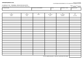 Form CDTFA-506-PO Terminal Operator Information Report - California, Page 7