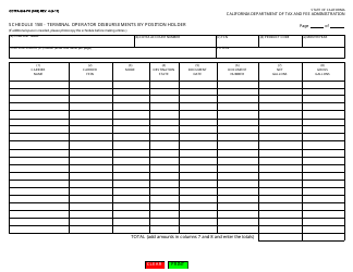 Form CDTFA-506-PO Terminal Operator Information Report - California, Page 8