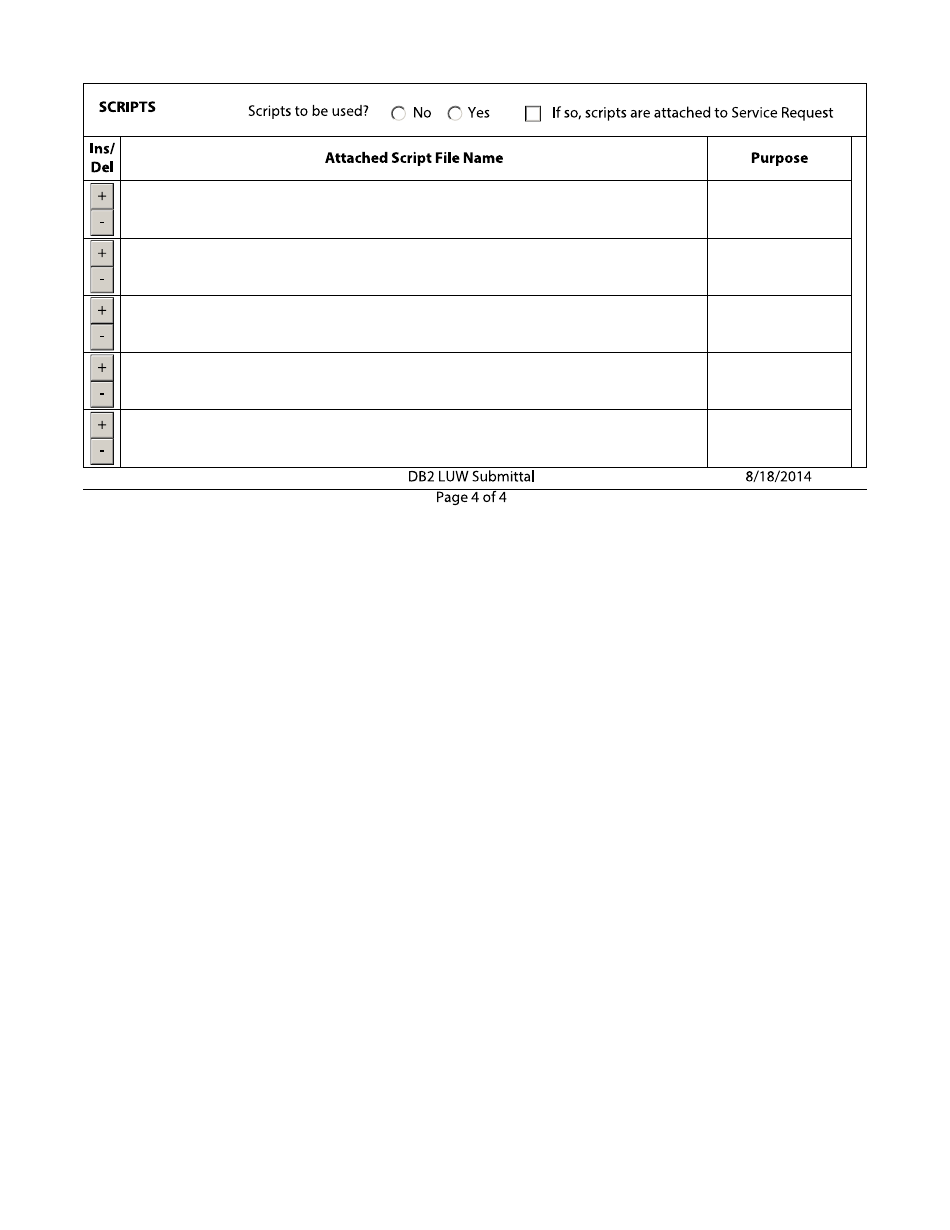 Db2 Luw Submittal Form - California, Page 4