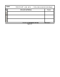 Oracle Database Submittal Form - California, Page 3