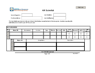 Aix Submittal Form - California