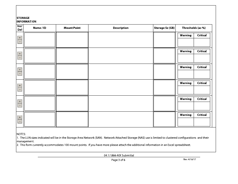 Aix Submittal Form - California, Page 3