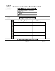 Websphere Application Server Submittal Form - California, Page 5
