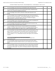 DTSC Form 1151 Tiered Permitting Phase I Environmental Assessment Checklist - California, Page 3
