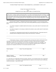 DTSC Form 1151 Tiered Permitting Phase I Environmental Assessment Checklist - California, Page 6