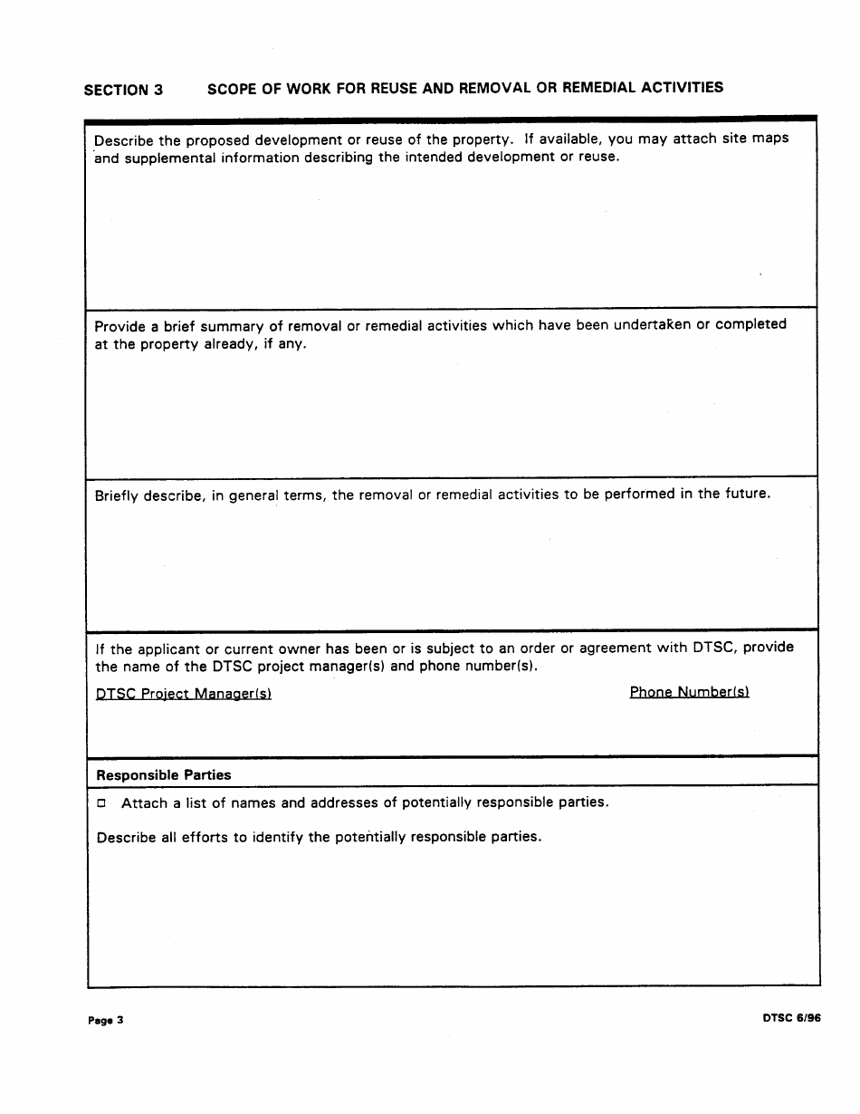 Prospective Purchaser Application Form - California, Page 3