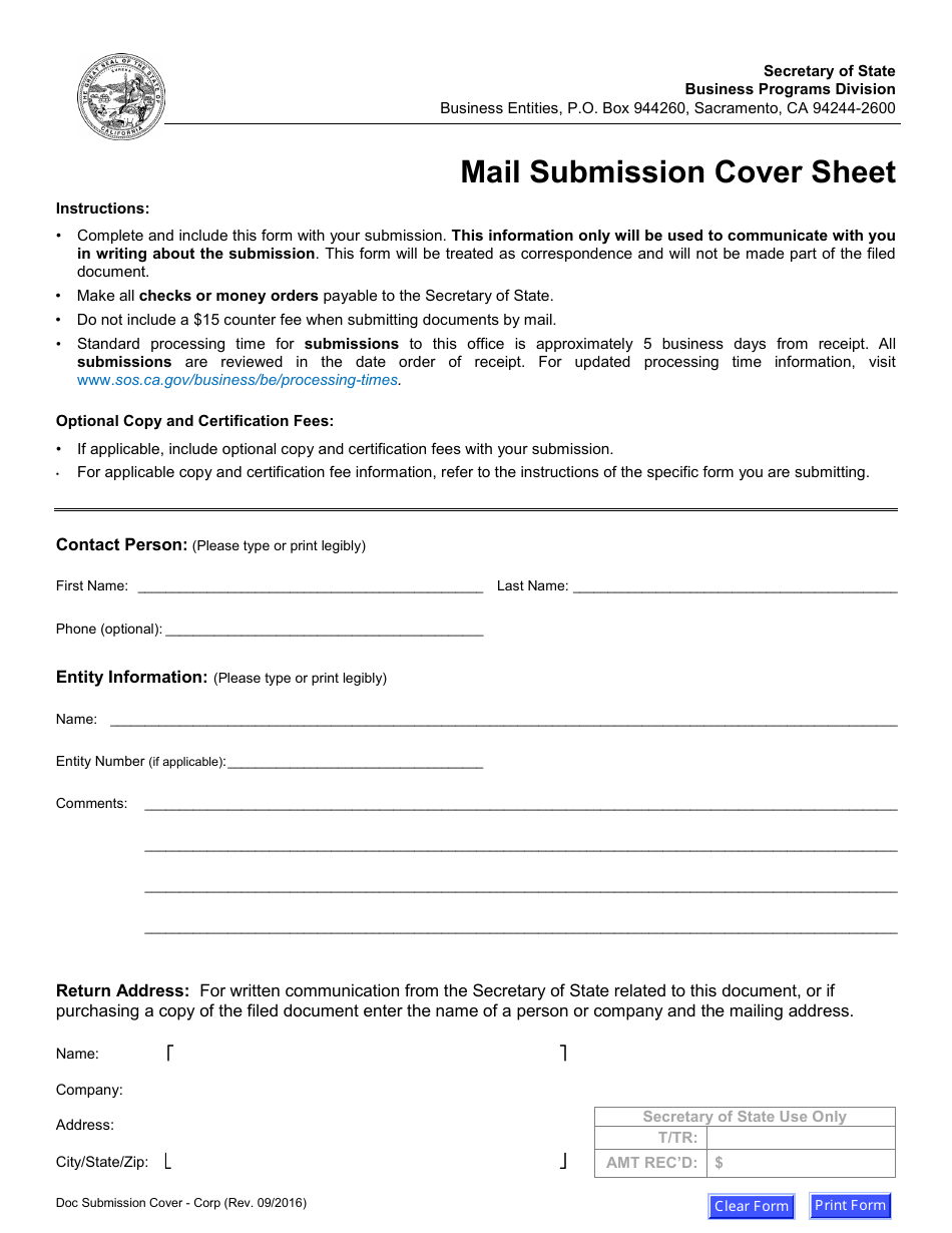 California Restated Articles Of Incorporation Form Nonprofit Fill Out Sign Online And 1334